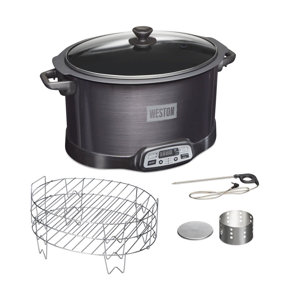 Weston 2-in-1 Indoor Smoker & Slow Cooker