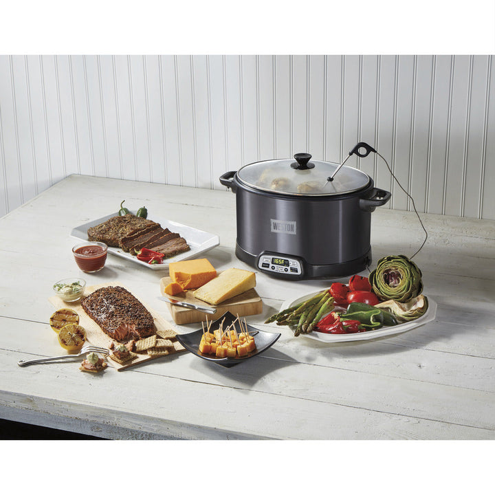 Weston 2-in-1 Indoor Smoker & Slow Cooker