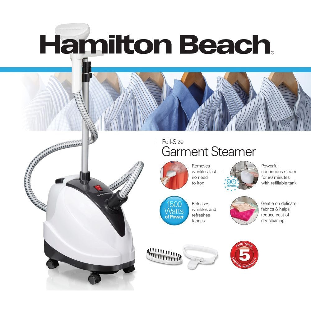 Hamilton Beach Full Size Garment Steamer