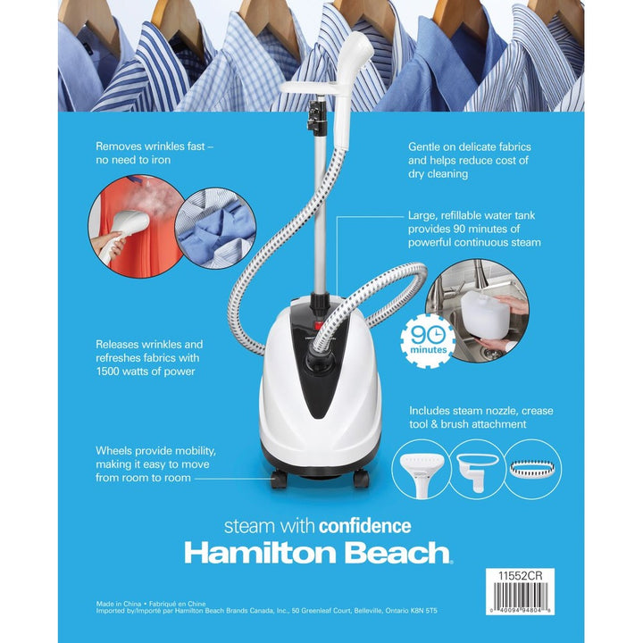 Hamilton Beach Full Size Garment Steamer