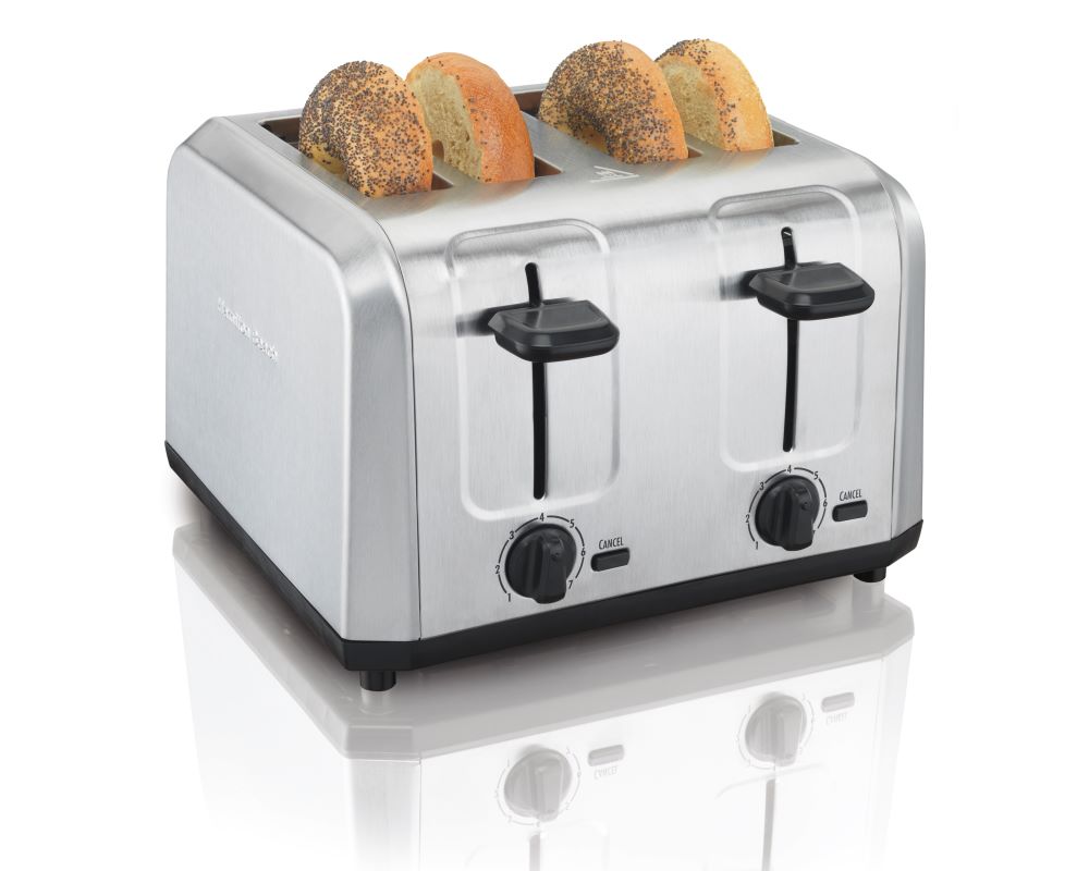 Hamilton Beach 4 Slice Brushed Stainless Steel Toaster