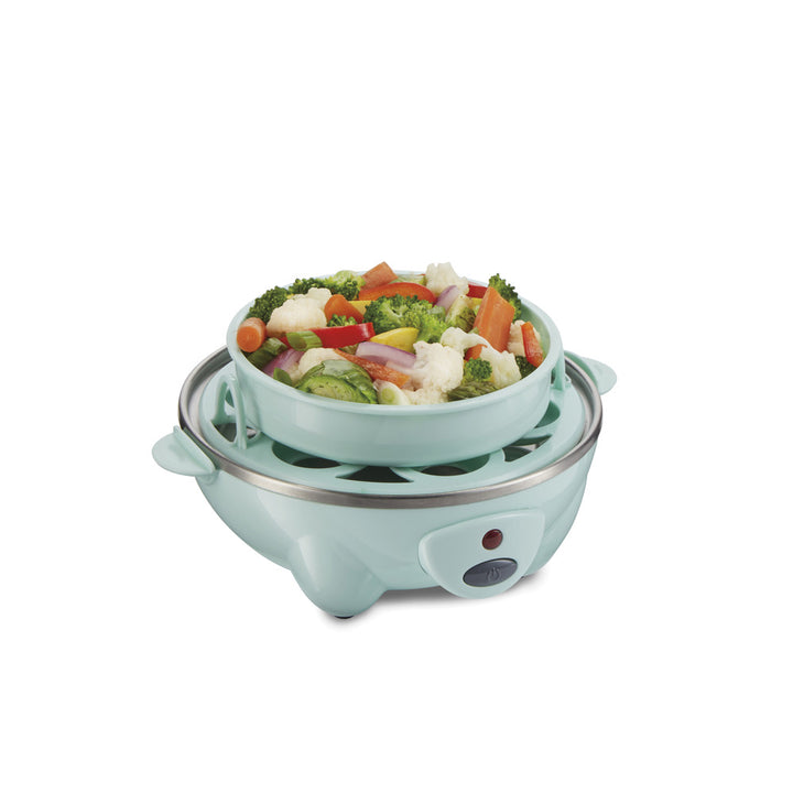 Hamilton Beach 3-in-1 Egg Cooker with 7 Egg Capacity - Teal