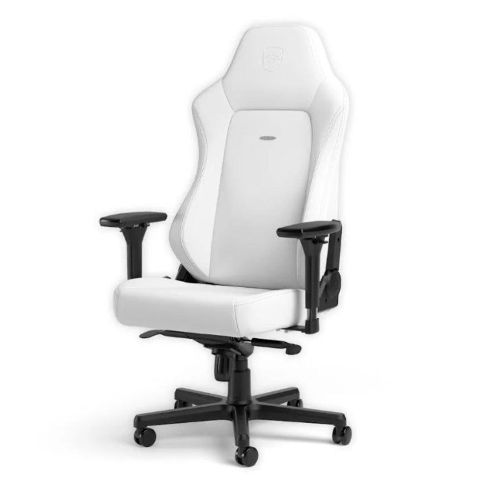 Noble HERO Gaming Chair - White Edition - Faux Vegan Leather