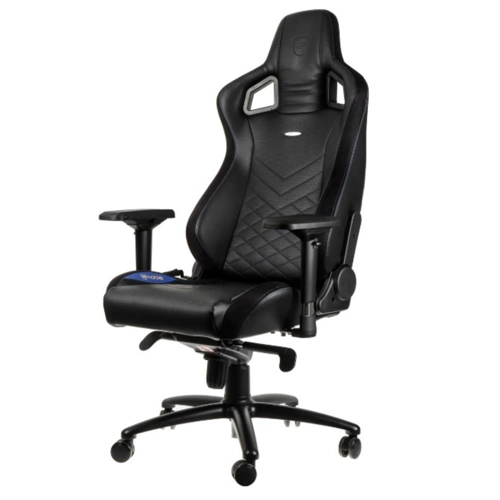 Noble EPIC Gaming Chair - black/blue - PU Leather