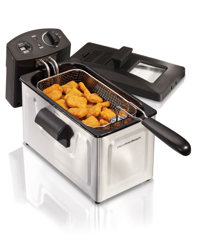 Hamilton Beach 12 Cup Oil Capacity Deep Fryer