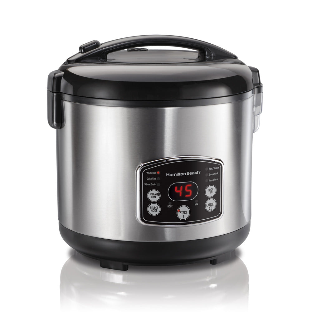 Hamilton Beach Digital Simplicity Rice Cooker and Steamer