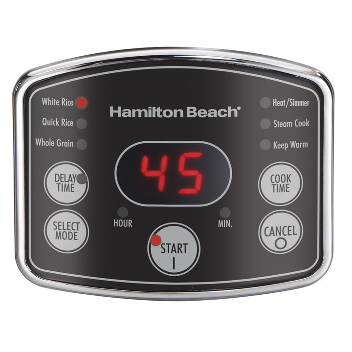 Hamilton Beach Digital Simplicity Rice Cooker and Steamer