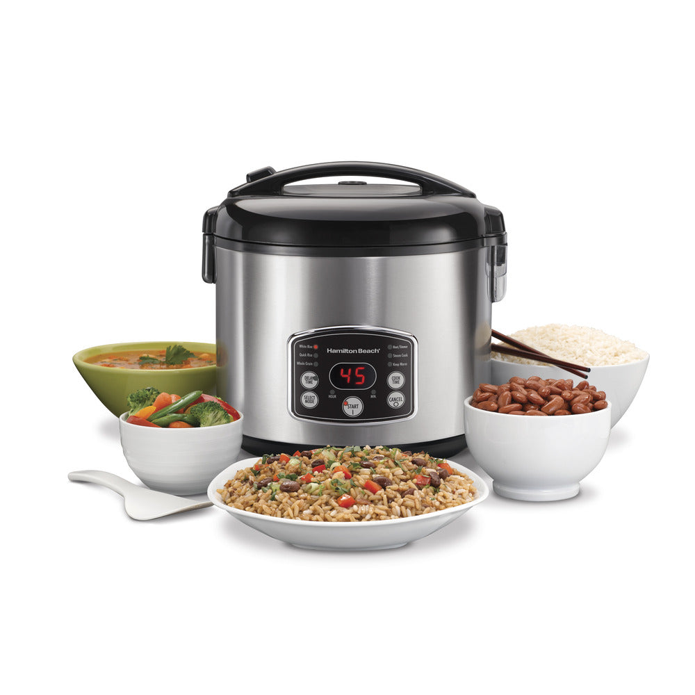 Hamilton Beach Digital Simplicity Rice Cooker and Steamer