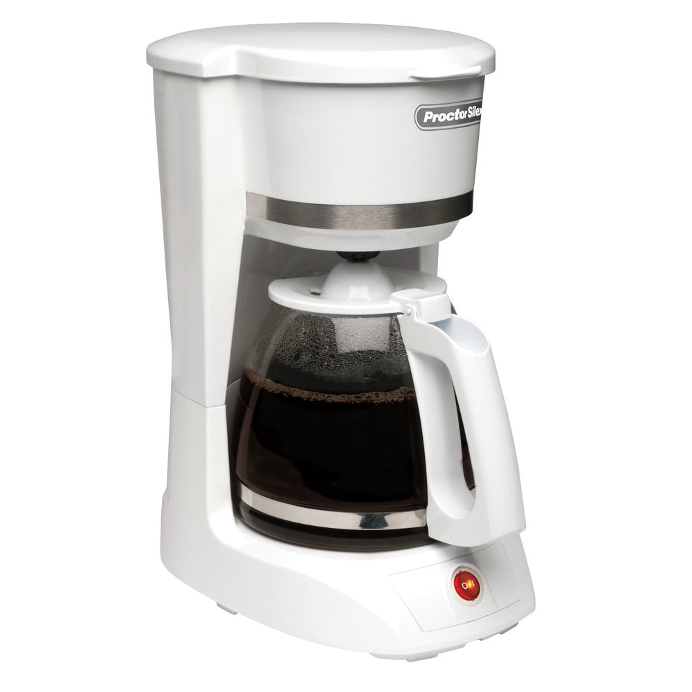 Proctor Silex 12 Cup Coffee Maker - White