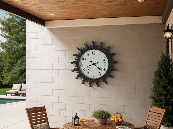 Howard Miller Sunburst II Wall Clock