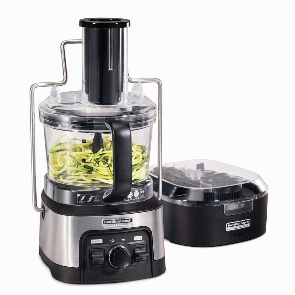 Hamilton Beach Professional Spiralizing Stack & Snap Food Processor