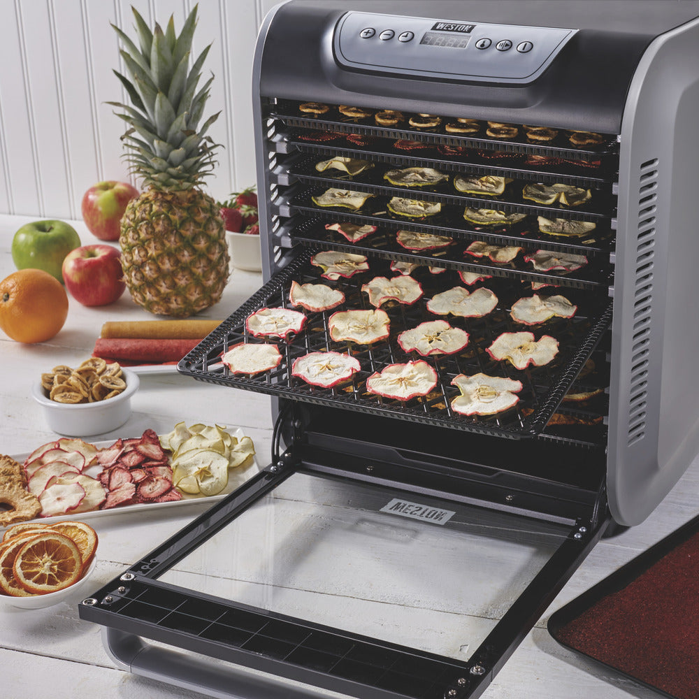 Weston 10 Tray Digital Food Dehydrator with Oven-Style Door