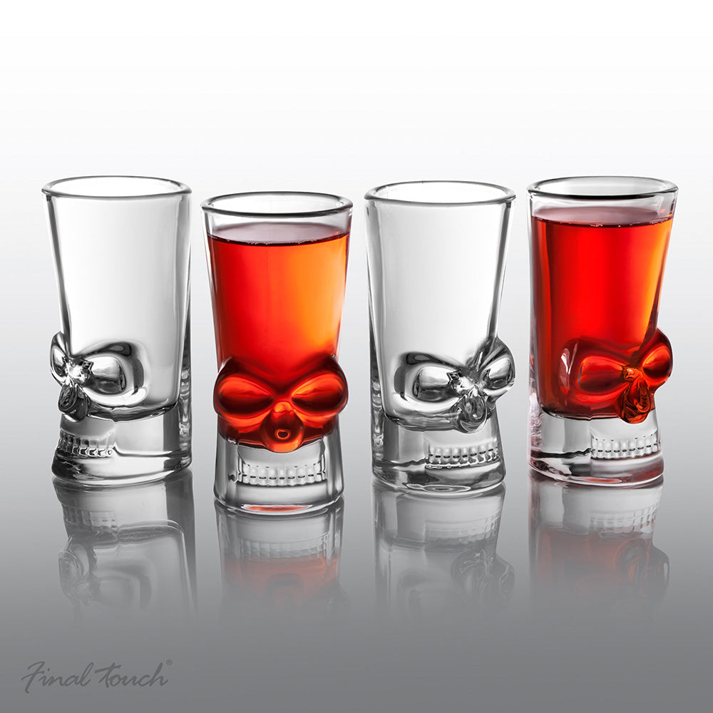 Final Touch Brain Freeze Skull Shot Glasses (4)