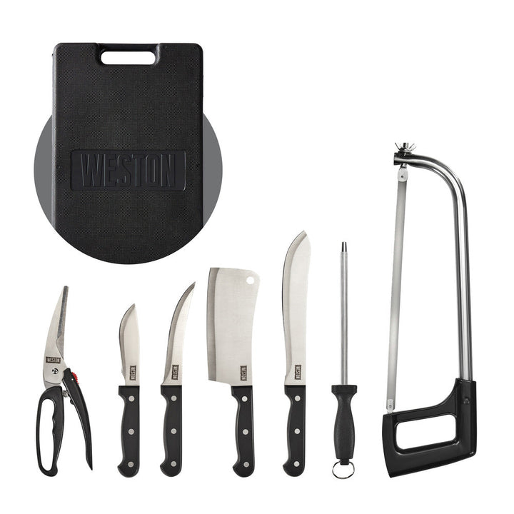 Weston 10 Piece Game Processing Knife Set