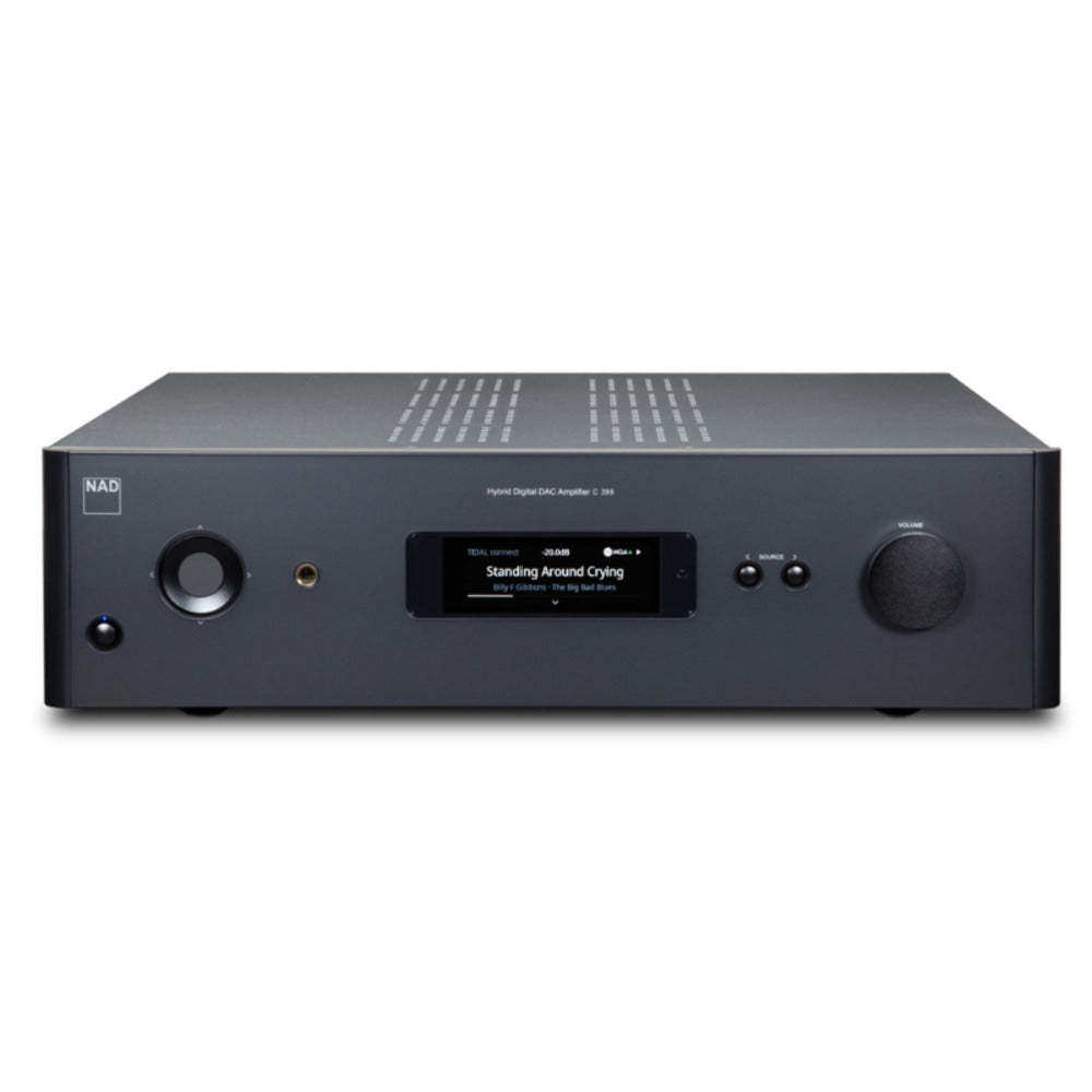 NAD C 399 BluOS: Hybrid Digital™ DAC Amplifier with MDC2
BluOS-D Card
Installed