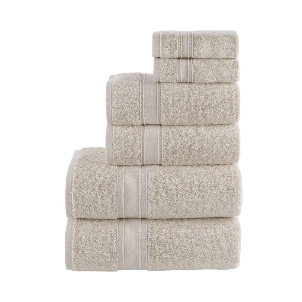 Talesma Como 6 Piece Towel Set - Craie