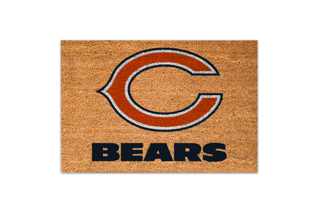 COIR Door Mat - Team: Chicago Bears