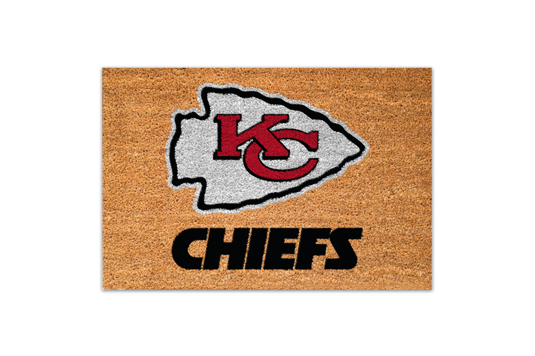 COIR Door Mat - Team: Kansas City Chiefs