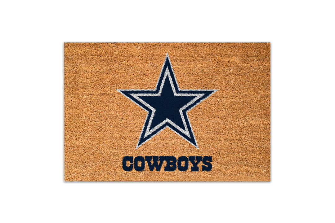 COIR Door Mat - Team: Dallas Cowboys