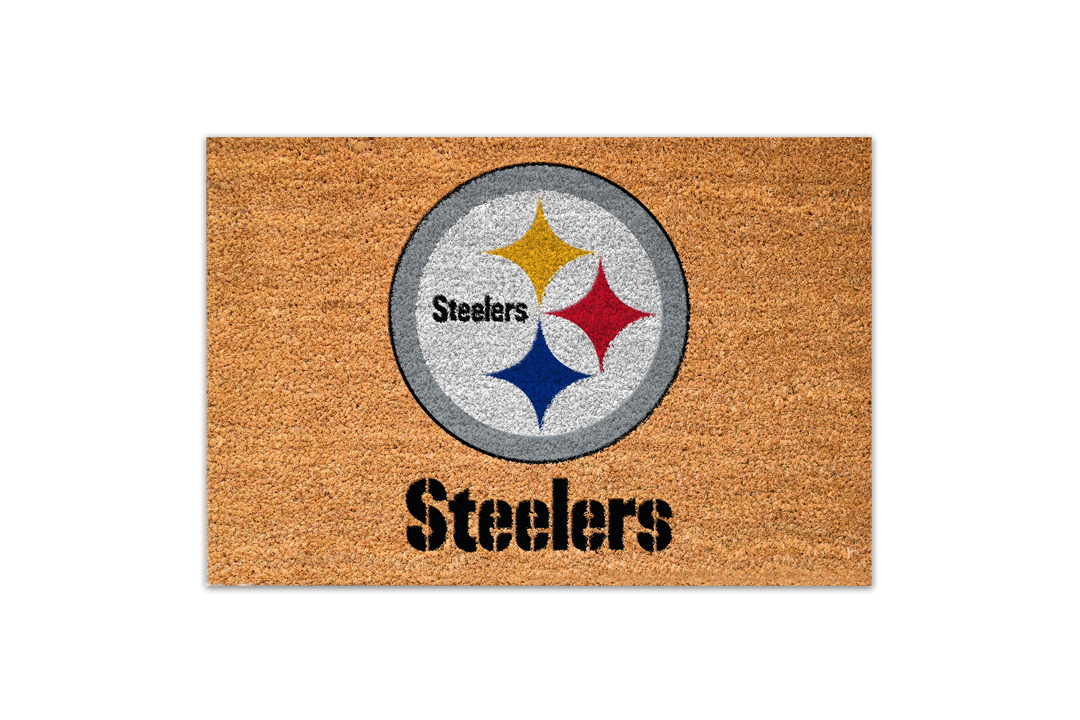 COIR Door Mat - Team: Pittsburgh Steelers