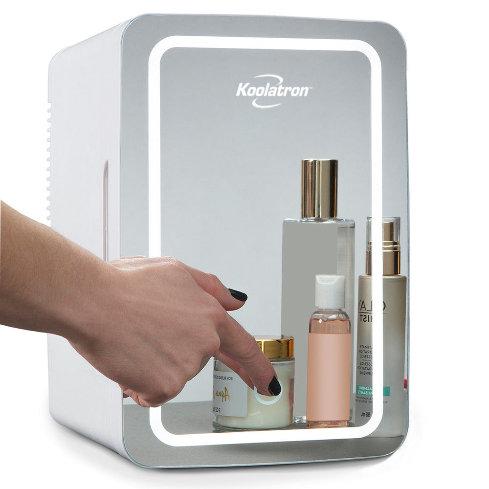 Koolatron Mirrorer LED Cosmetic Fridge