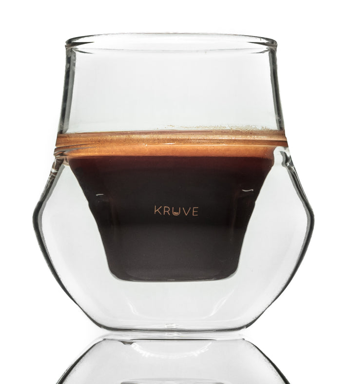 KRUVE Set of 2 EQ Propel Espresso Glasses