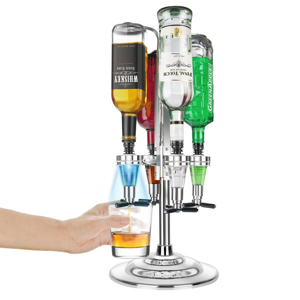 Final Touch® 4 Bottle Led Liquor Dispenser