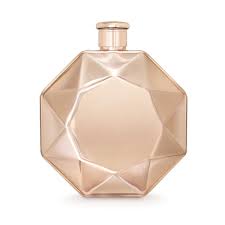 Final Touch® Luxe Diamond Flask - Copper Plated