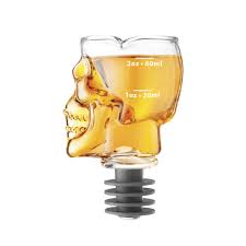 Final Touch® Brain Freeze Skull Jigger Stopper - Box