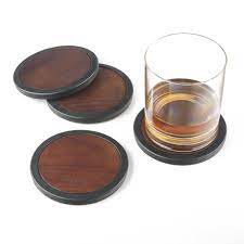 Final Touch® Wood Coasters - Set of 4