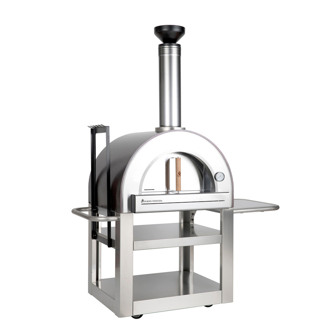 Forno Venetzia Pronto 500 33-Inch Outdoor Wood-Fired Pizza Oven - Copper