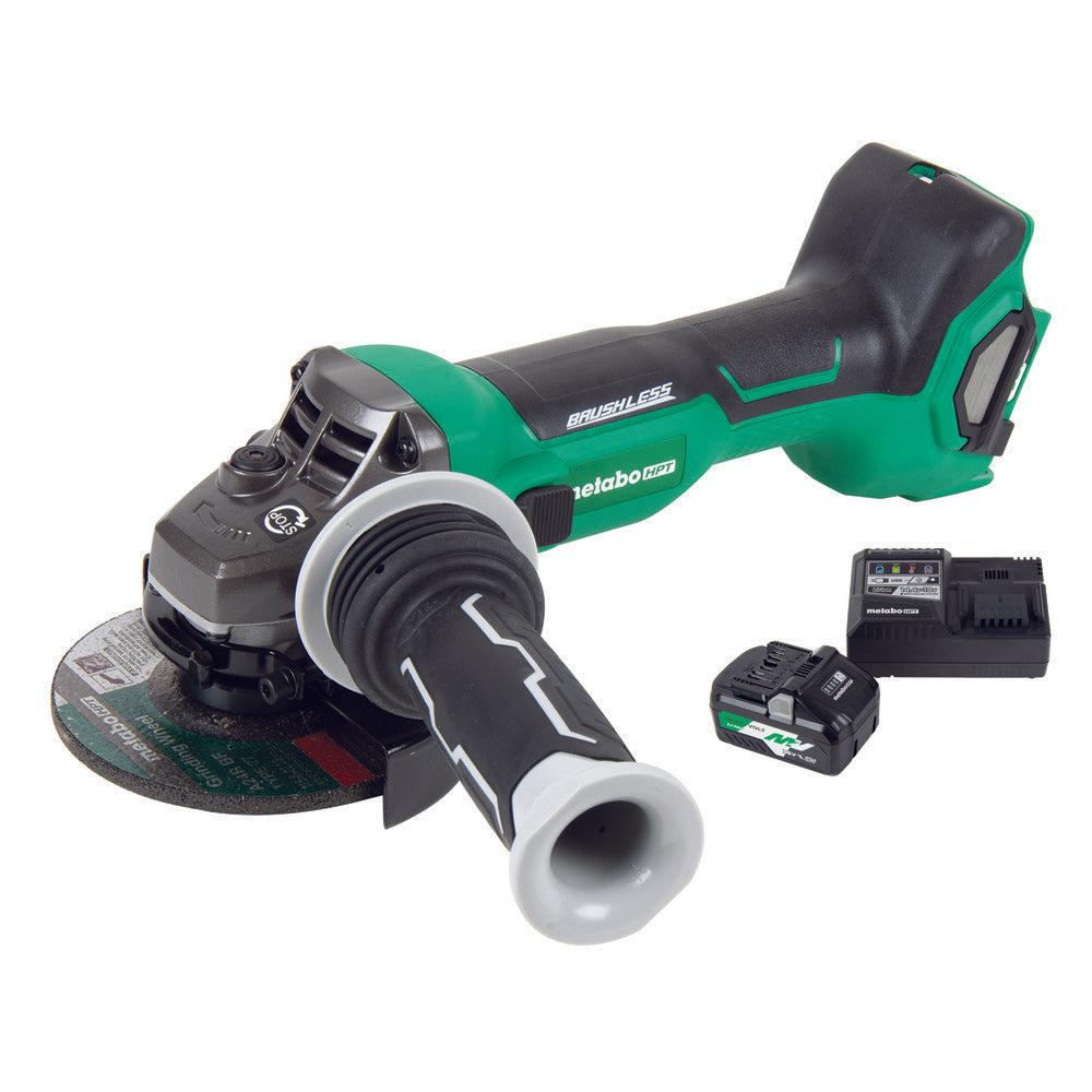 Metabo 36V 4 1/2" Angle Grinder with Battery Charger Kit