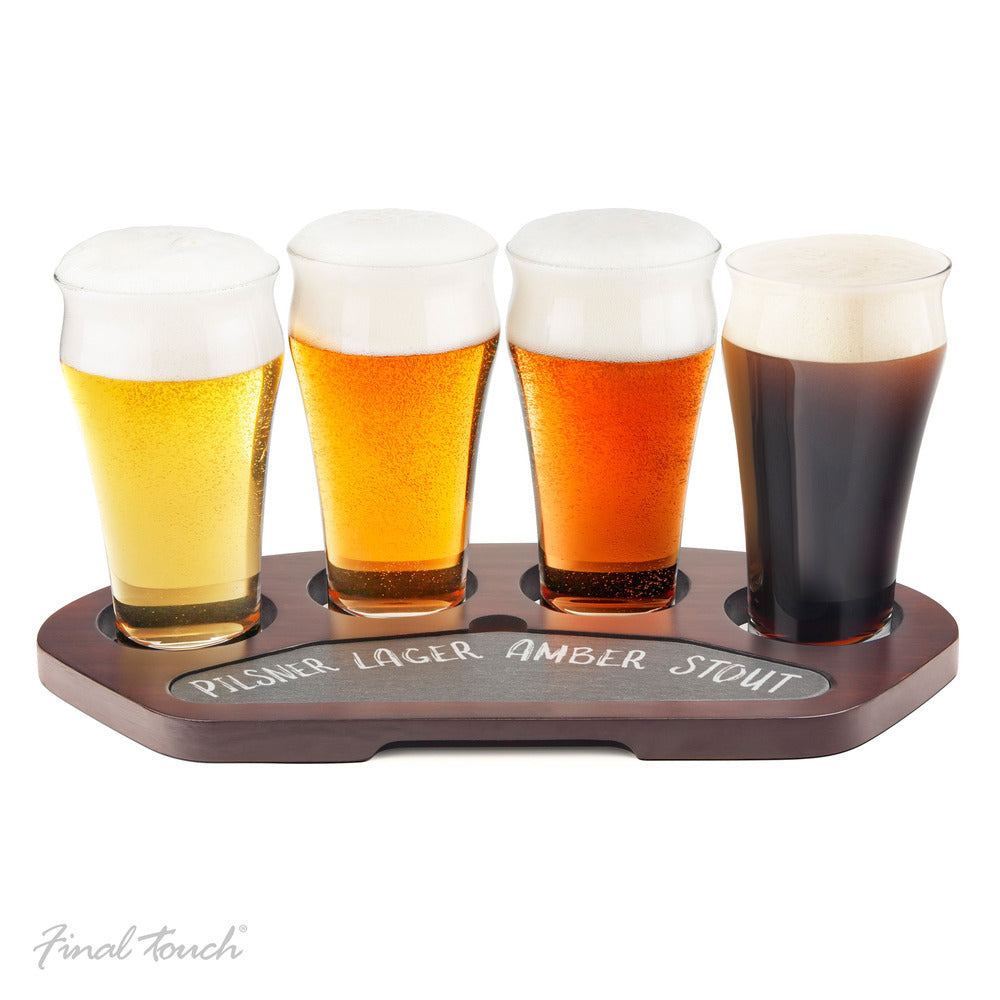 Final Touch® Craft Beer Flight Set