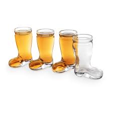 Final Touch® Das Boot Shot Glasses - Set of 4