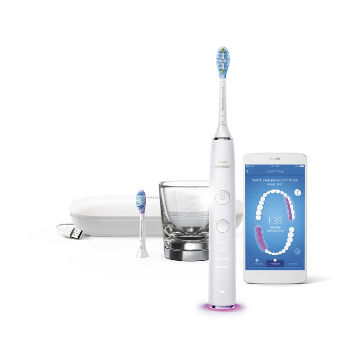 Philips Sonicare DiamondClean Smart 9350 Rechargeable Electric Toothbrush - White