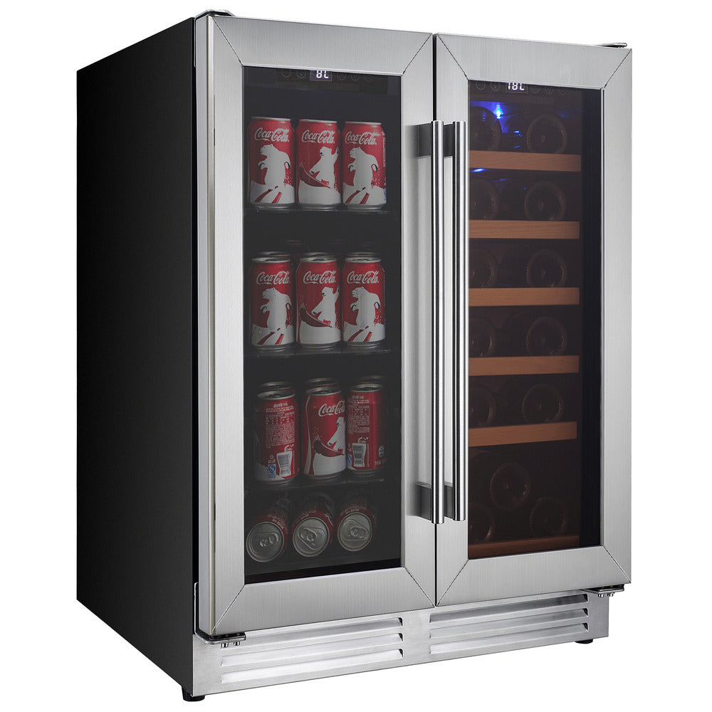 Koolatron Dual Zone Built In Beverage Centre