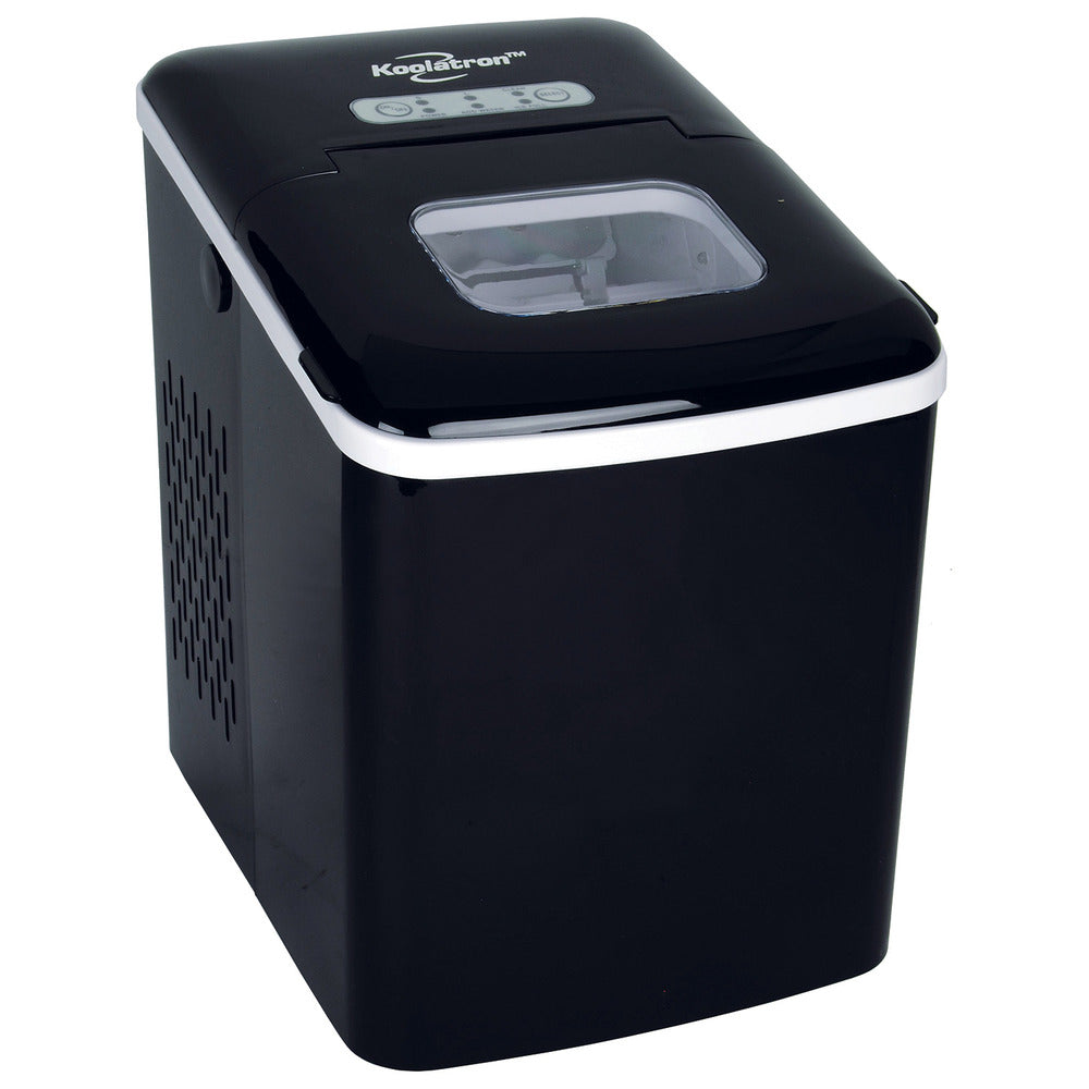 Koolatron Compact Countertop Ice Maker with Digital Controls and LED Indicators