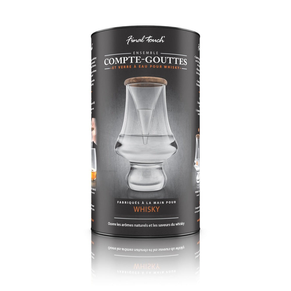 Ensemble compte-gouttes pour whisky Final Touch®