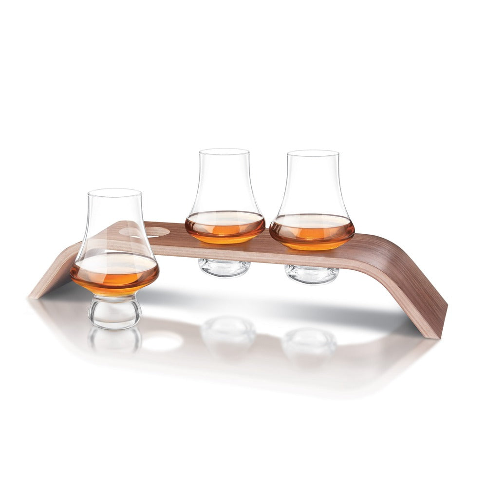 Final Touch® 4 Piece Whiskey Flight Tasting Set