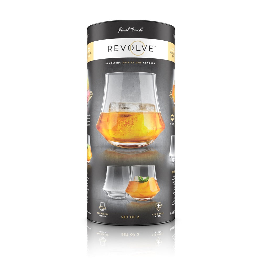 Final Touch® Revolve DOF Glass – Set of 2 – 13.5 oz (400ml)