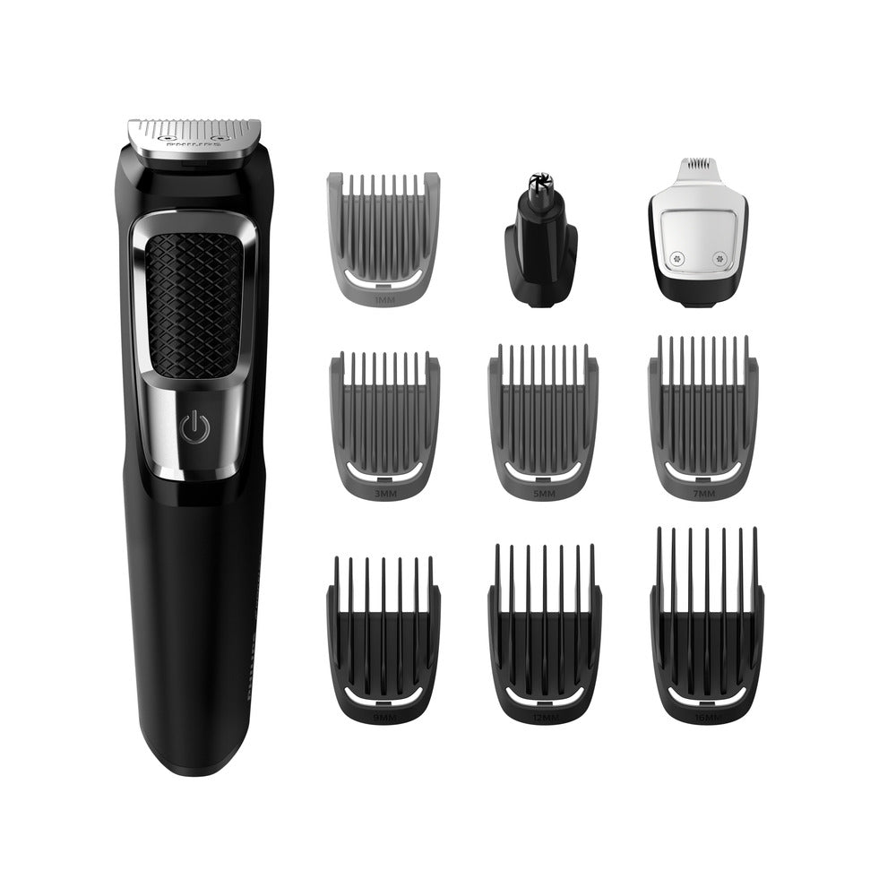 Philips Multigroom Series 3000 Cordless Trimmer with 10 Trimming Accessories