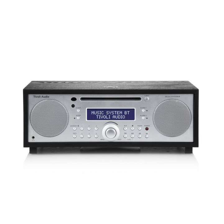 Tivoli Audio Music System with Bluetooth, CD Player, and AM/FM Radio - Black