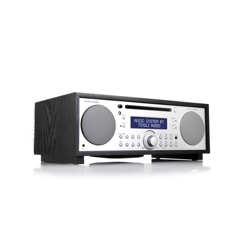 Tivoli Audio Music System with Bluetooth, CD Player, and AM/FM Radio - Black