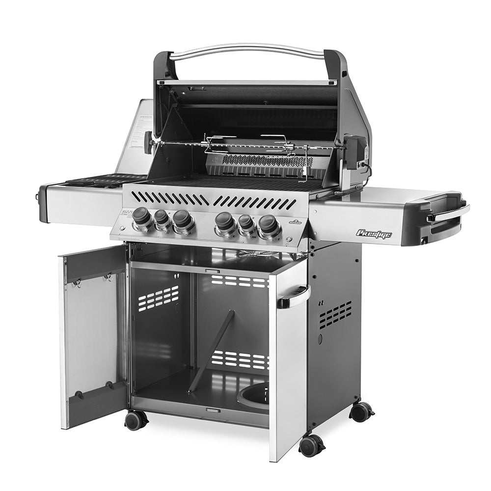 Napoleon Prestige 500 with Infrared Side and Rear Burners - Propane