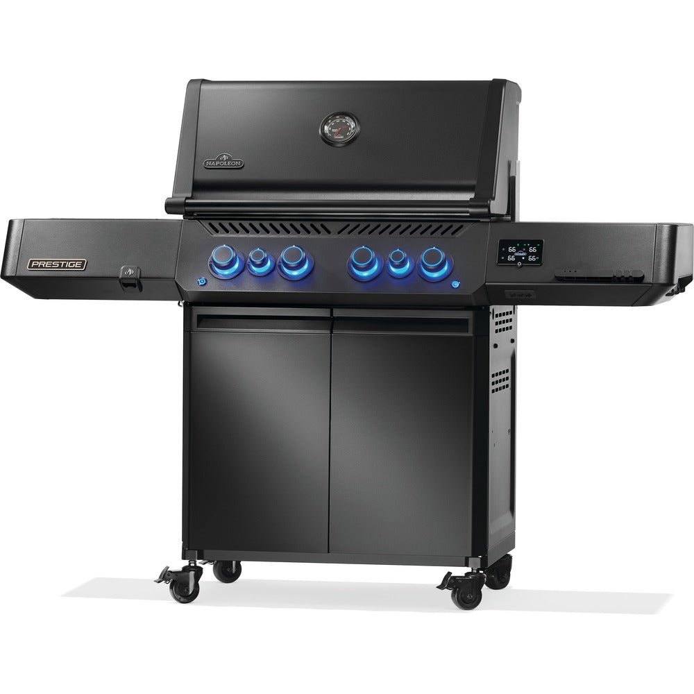 Napoleon Phantom Prestige® 500 Connected - Natural Gas Grill with Infrared Side and Rear Burner - Black