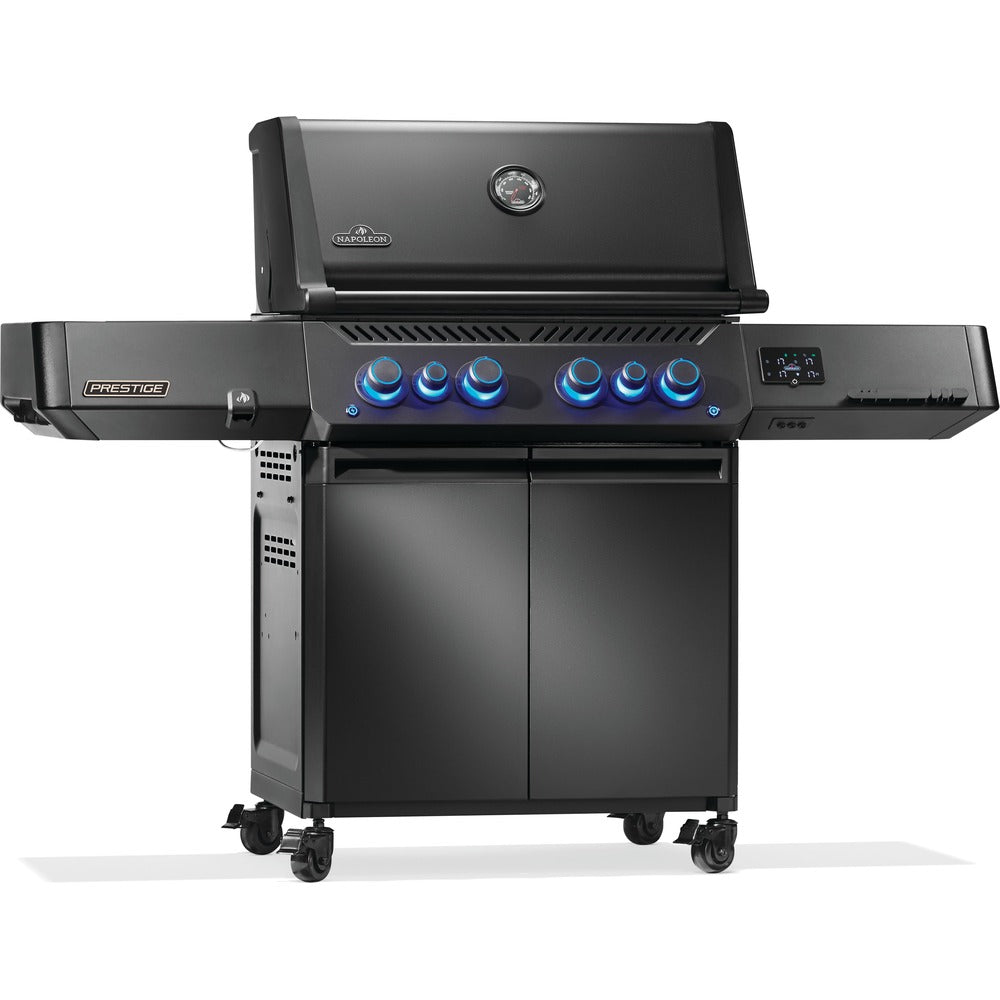 Napoleon Phantom Prestige® 500 Connected - Natural Gas Grill with Infrared Side and Rear Burner - Black