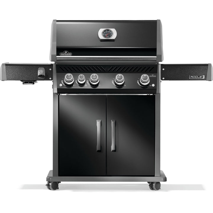 Napoleon Rogue® PRO 525 Natural Gas Grill with Infrared Side Burner - Black