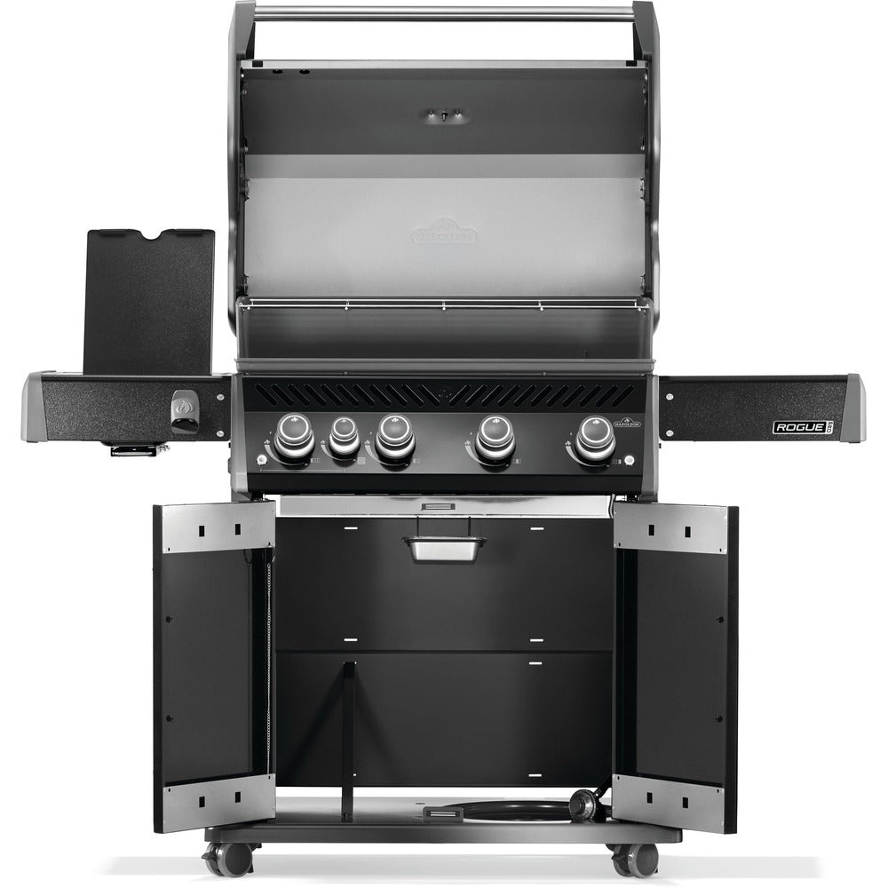 Napoleon Rogue® PRO 525 Natural Gas Grill with Infrared Side Burner - Black