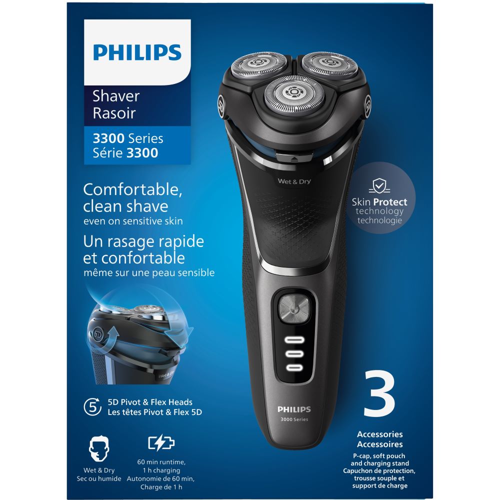 Philips Shaver 3000 SeriesWet & Dry Electric Shaver