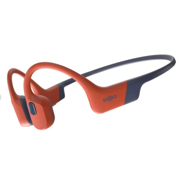 Shokz OpenSwim Pro Bone Conduction Waterproof Open-Ear Bluetooth Headphones - Red